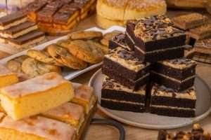 salted caramel traycake