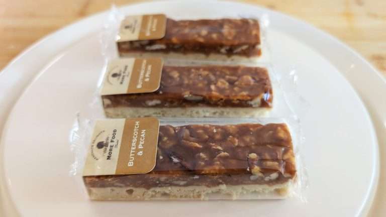butterscotch and pecan bars