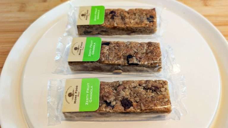 zesty fruit granola bar